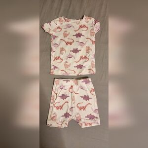 Old Navy Playful Pink and Purple Dinosaur Shorts